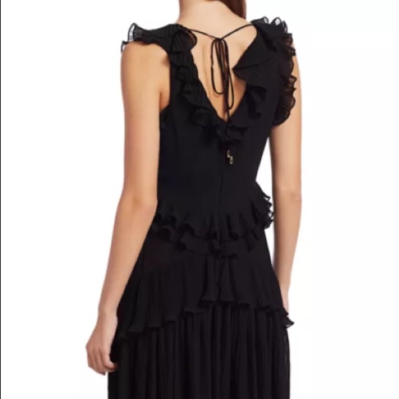 Zimmermann Super Eight Pleated Frill Mini Dress - Picture 3 of 5